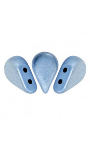 Les perles par Puca® Amos beads Metallic mat light blue 23980/79030